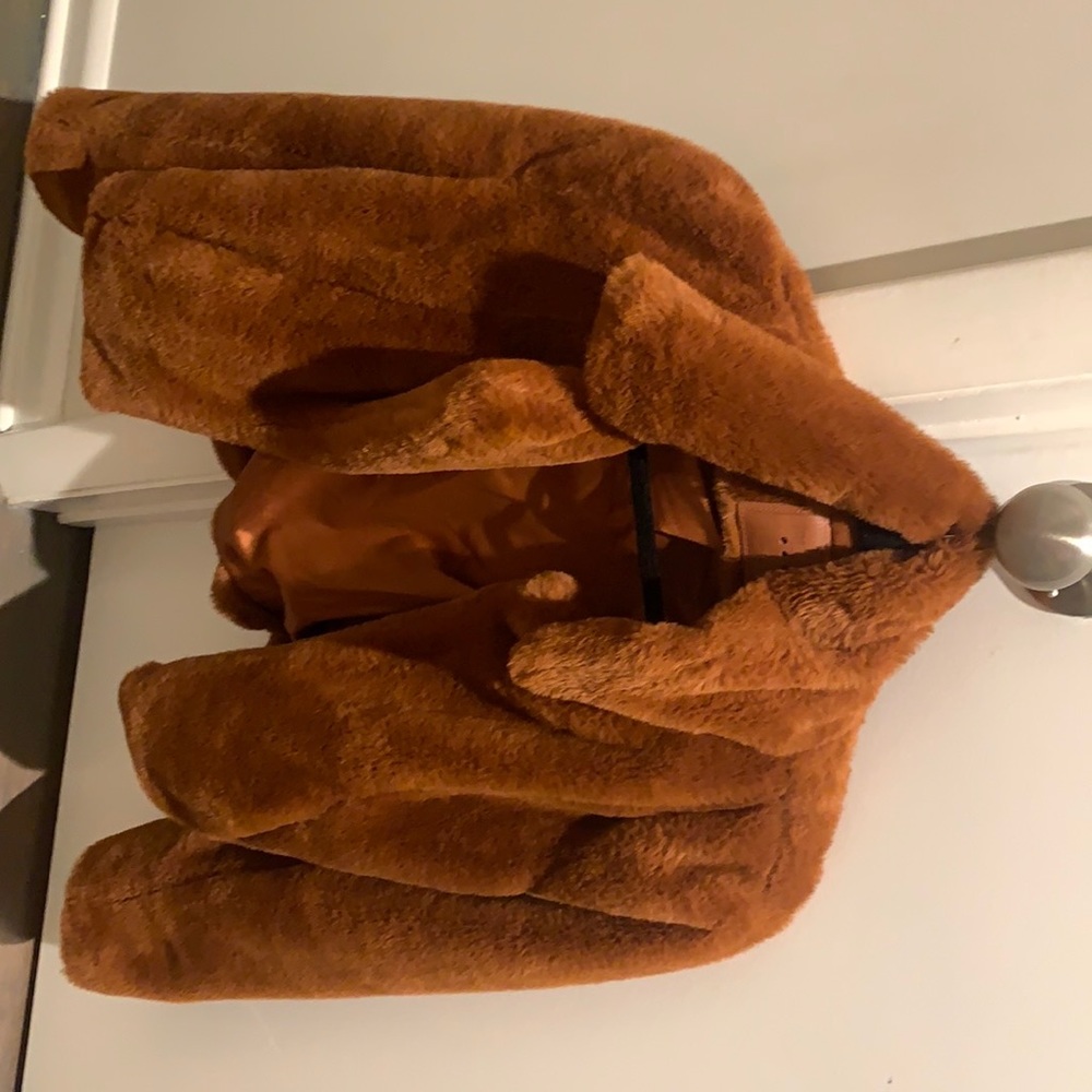 BLANK NYC fur coat